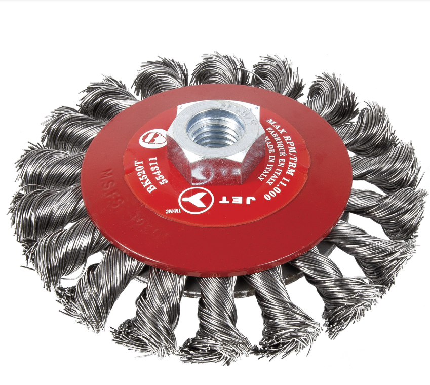 BROSSE-CONIQUE-A-MECHES-TORSAD+ES-DE-6áPO-X-5/8áPO-11áNC