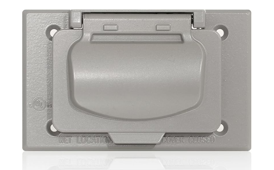COUVERCLE EXTERIEUR 1-GROUPE HORIZONTAL GRIS