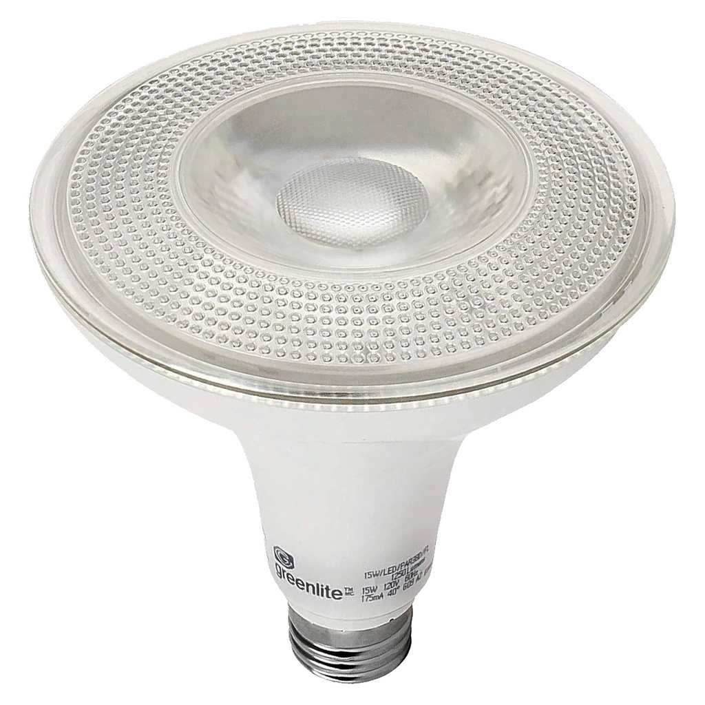 LED Spotlight 15PAR38/FL40 1250LM 5000K E26 120V dimmable