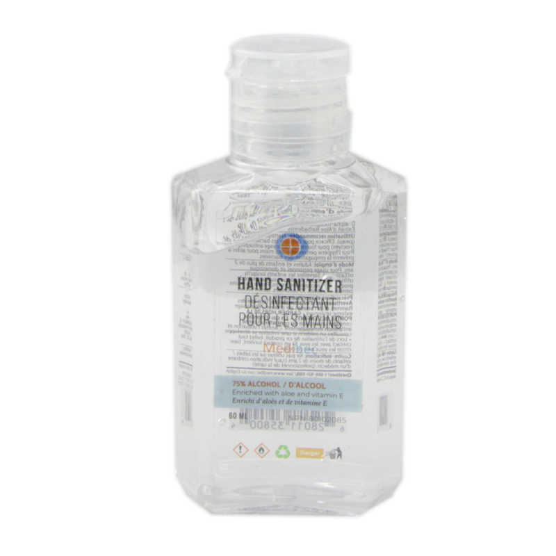 DESINFECTANT POUR LES MAINS 75% ALCOOL 60ML