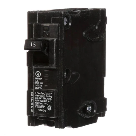 DISJONCTEUR 1 POLE 15A 120V CLIP-ON