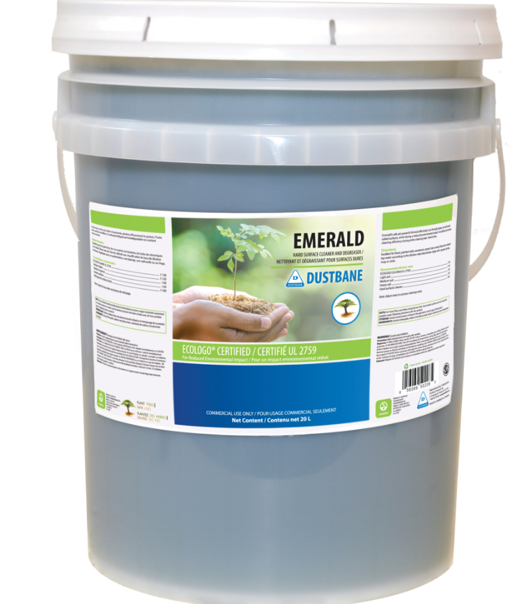 Emerald, désinfectants et nettoyants  Seau, 20L