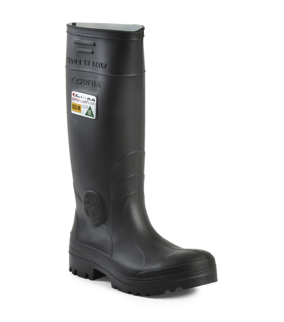 New Tanker, Bottes de sécurité Cofra 16''. Imperméable SD PU (Noir)