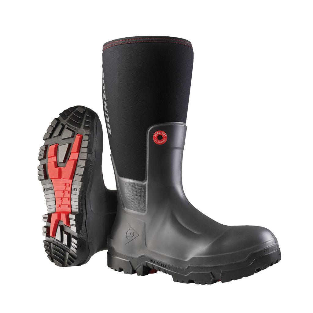 Snugboot Pioneer, 16'' Insulated Waterproof Boots  (Charcoal)