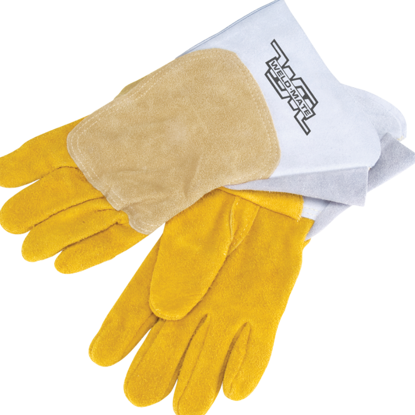 Gants de soudage pour pipelinier, Cuir de vache refendu, Taille T-Grand
