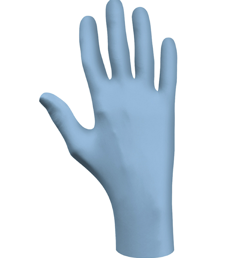 GANTS JETABLES N-DEX PLUS NITRILE 8 MIL NON-POUD. LARGE 50/BTE