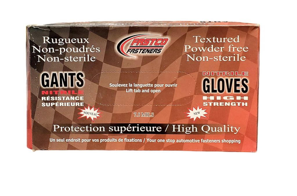 GANTS JETABLES NITRILE NON-POUDRES MEDIUM /100