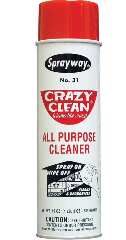  CRAZY CLEAN NETTOYANT TOUT-USAGE EN AÉROSOL 539 G