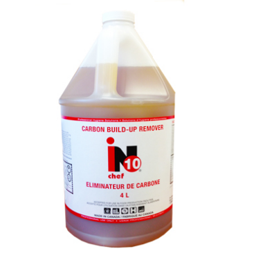 ***DISCONTINUÉ*** INO CHEF 10 NETTOYANT ELIMINATEUR DE CARBONE 4 L