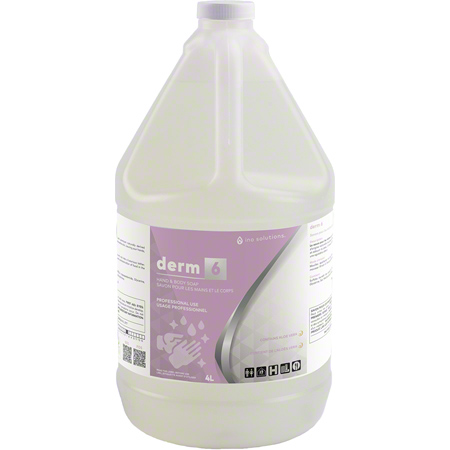 INO DERM 6 Savon pour les mains et le corps - Sans fragrance, 4 l