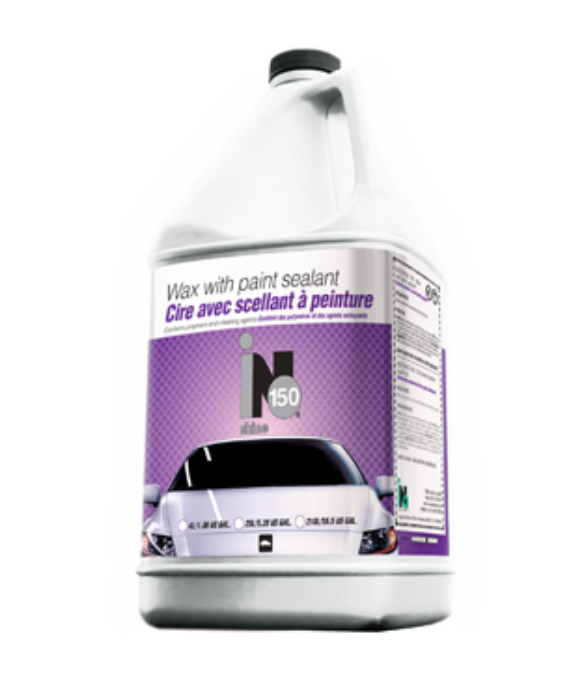INO SHINE 150 CIRE AVEC SCELLANT A PEINTURE 4 L