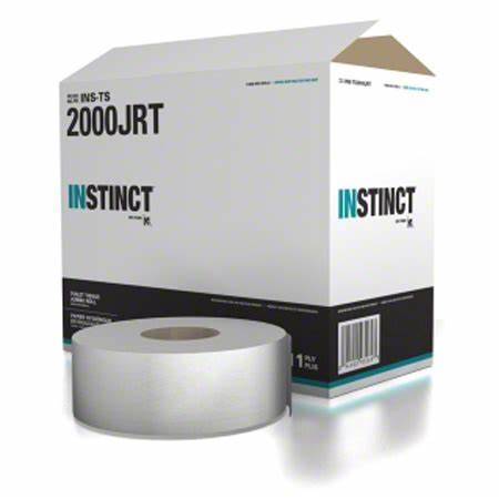 INSTINCT PAPIER HYGIENIQUE JRT 1 ÉP. 2000' 8/CS
