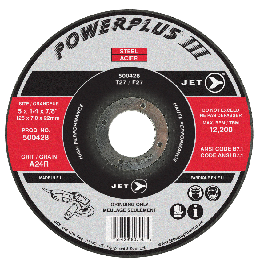 MEULE PR MEULAGE 5 X 1/4 X 7/8 A24R POWERPLUS T27