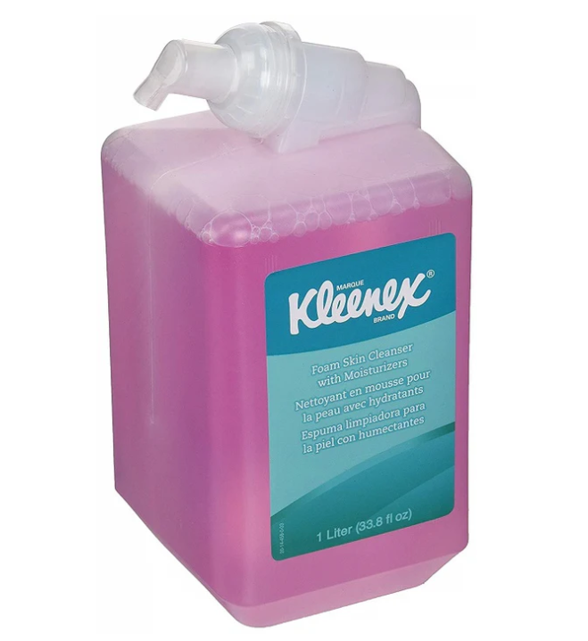 NETTOYANT CUTANE EN MOUSSE KLEENEX A/ HYDRATANTS 1L
