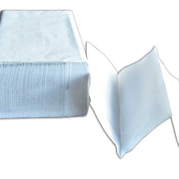 PAPIER A MAINS PLIS MULTIPLES BLANC 16X135 /CS