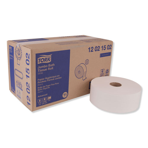 Tork Advanced Jumbo roll toilet tissue 2-ply 1600' 6/Cs