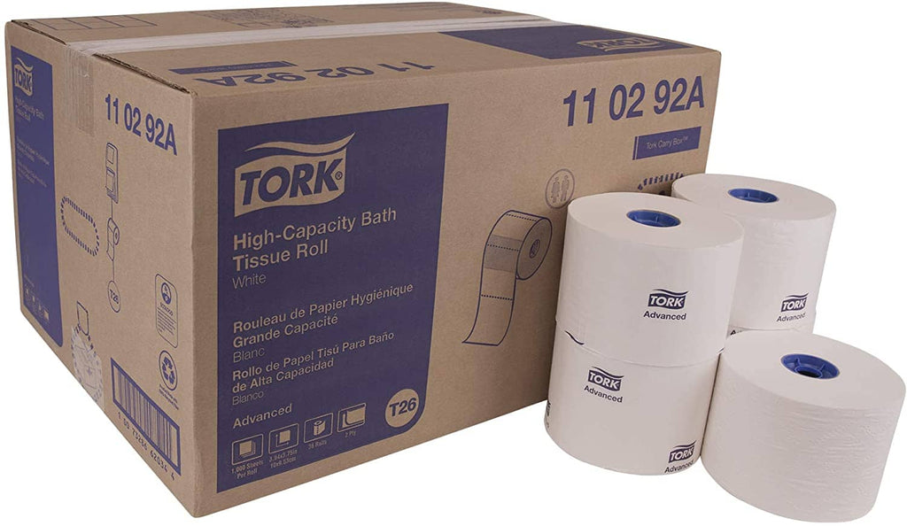PAPIER HYGIENIQUE TORK UNIVERSAL ECOLOGO 1 EP. 1500F 48/CS