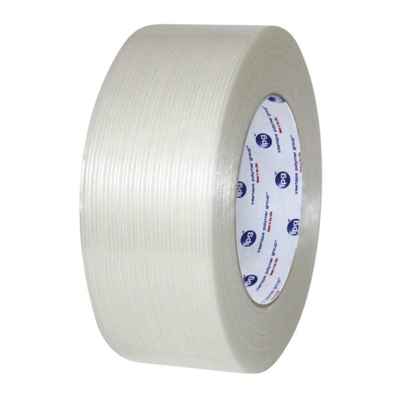 RUBAN FILAMENTE #100 CLAIR 4 MILS 72 MM X 54.8 M