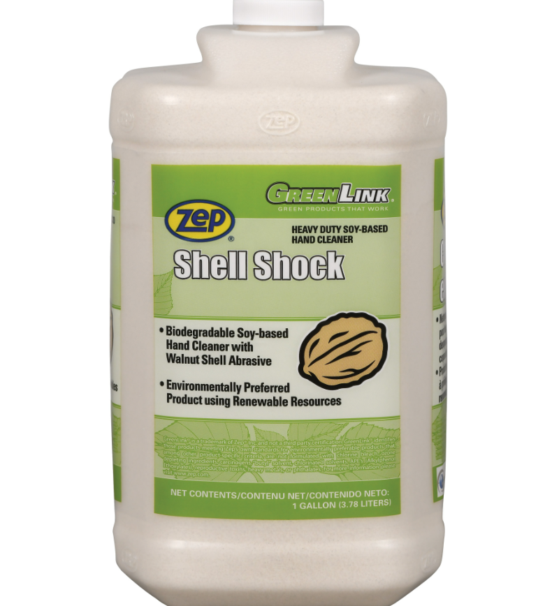 SHELL SHOCK NETTOYANT A MAINS INDUSTRIEL A BASE DE SOJA 3.78 L