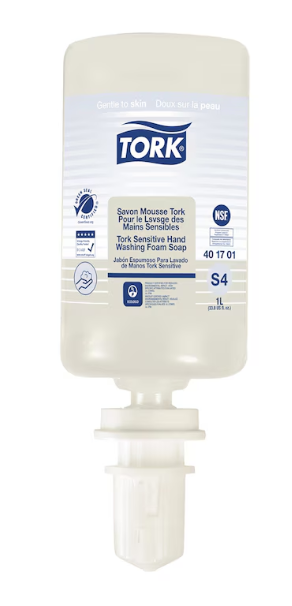TORK PREMIUM SAVON A MAINS EN MOUSSE EXTRA DOUX 1 L