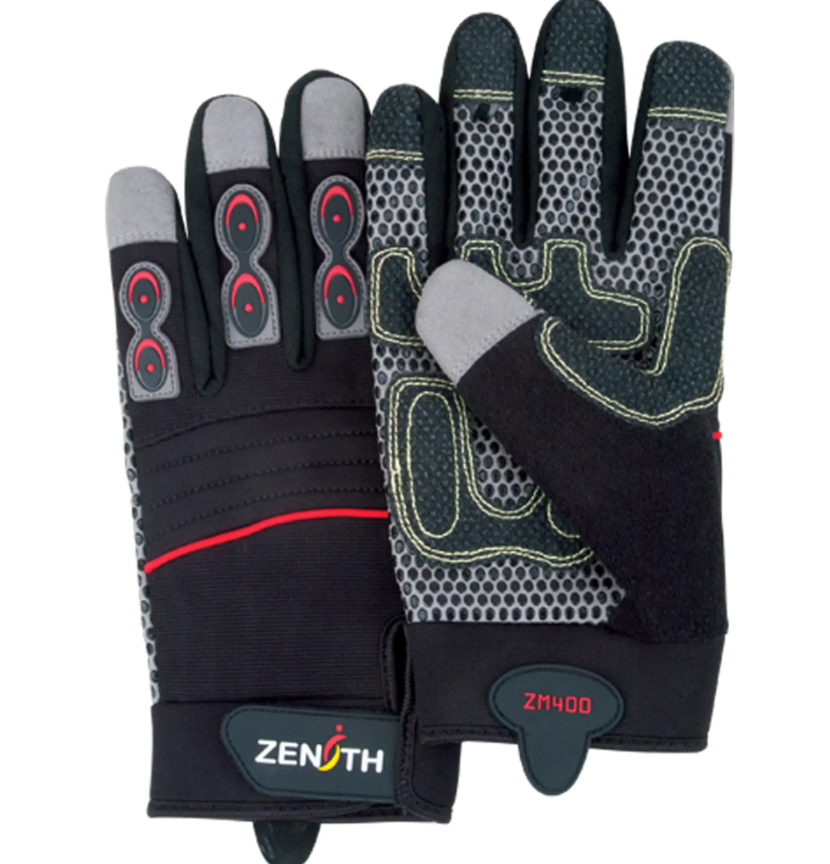 ZM400 GANTS PR MECANICIEN ERGONOMIQUE LARGE /PR