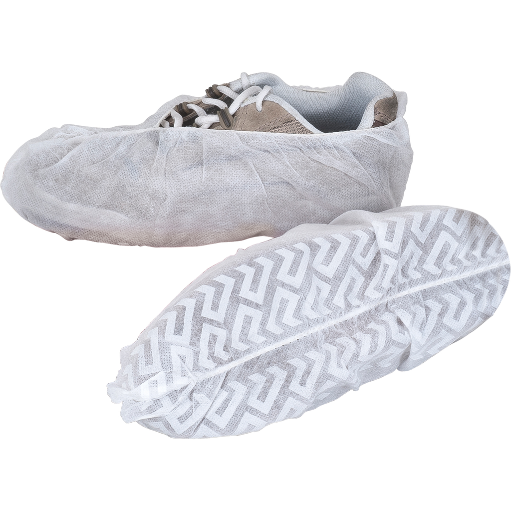 Couvre-chaussures,  Polypropylène (Blanc)