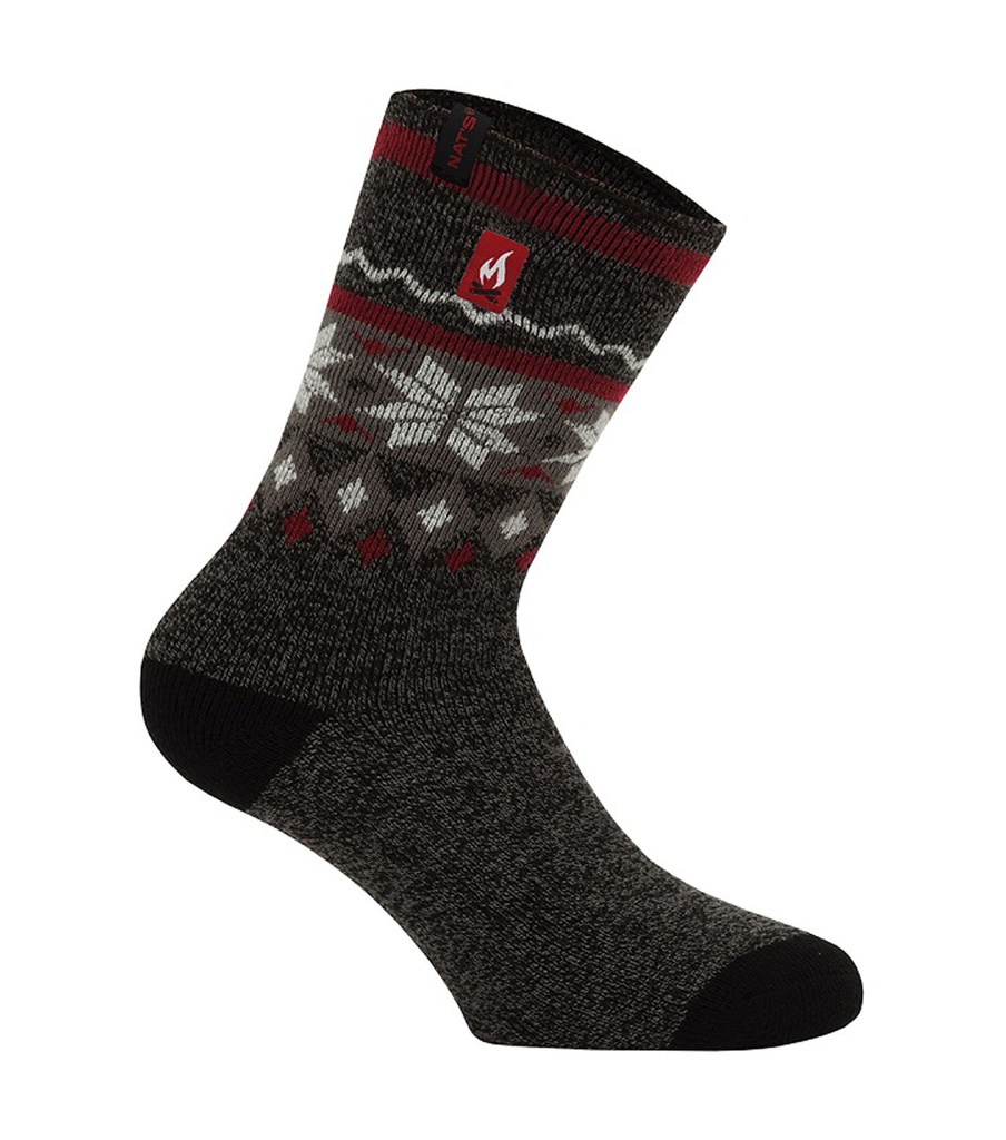 WK962, Women's Thermal Socks (Charcoal)