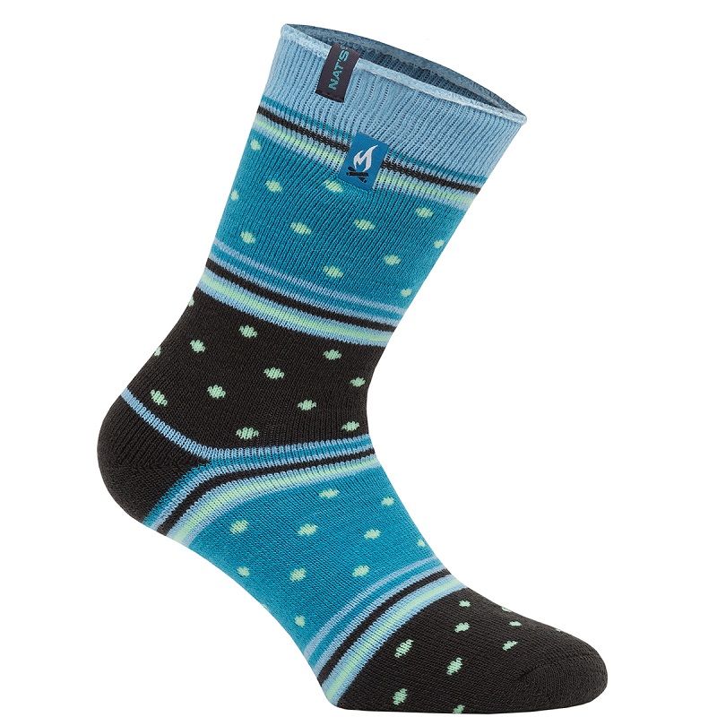 WK962, Women's Thermal Socks (Blue)