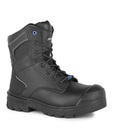 Driller, 8'' waterproof work boots flexible metguard (Black)