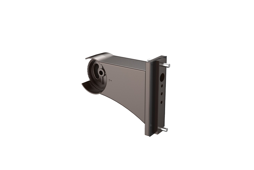 Support de montage pour poteau rond/carré ajustable pour luminaire de périmètre FL05