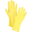 Gants de latex jaune 12" taille 8 / moyen /pr