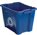 Boîte de recyclage 14Gal. Bleue