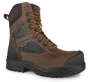 Thor, 8" leather work boots. 4 grip slip resisting outsole (Brown)