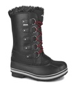 Carolyn,  12'' women's winter boots. Removable felt (Black)