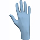 Gants jetables en nitrile bleu 4mil non-poudrés medium 100/Bte