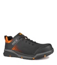 Trainer, Athletic Metal Free Lightweight Work Shoes, (Black & Orange)