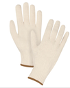 Gants en tricot de poly/coton poids lourd taille 07 /Pr