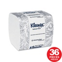 Kleenex Papier hygiénique 2 épaisseurs en feuilles 36x250/Cs