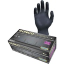 Gants jetables en nitrile noir 6mil non-poudrés 2X-Large 100/Bte