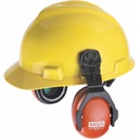 Serre-tête XLS, Fixation pour casque, 22 NRR dB