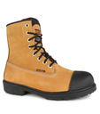 Hardcore,  Bottes de travail 8'' cuir hydrofuge. Isolation 200 g (Tan)