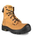  Canuck, Waterproof Nubuck leather 8" Work Boots. With VibramCSA  (Tan)