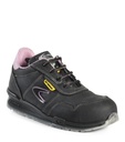 Alice SD+,  Women's Nubuck Athletic SD+ Work Shoes (Black)