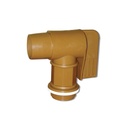 Valve pour baril de 205L fait de PVC robuste