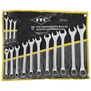 14 PC WRENCH SET S.A.E 