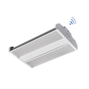 Luminaire DEL linéaire pour plafonds élevés 78/92/115W 4000/5000K 120-347V avec réceptacle pour détecteur