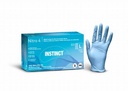 Nitro 4 Gants jetables en nitrile bleu medium 100/Bte