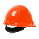 Whistler Orange HDPE safety helmet 4-point ratchet suspension CSA type 1 class E