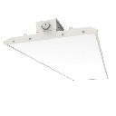 Luminaire DEL linéaire pour plafonds élevés 160/220/300W 150 lm/W 120-347V avec détecteur d'occupation et luminosité