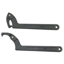 3/4"-2" Adjustable spanner wrench pin style black oxyde